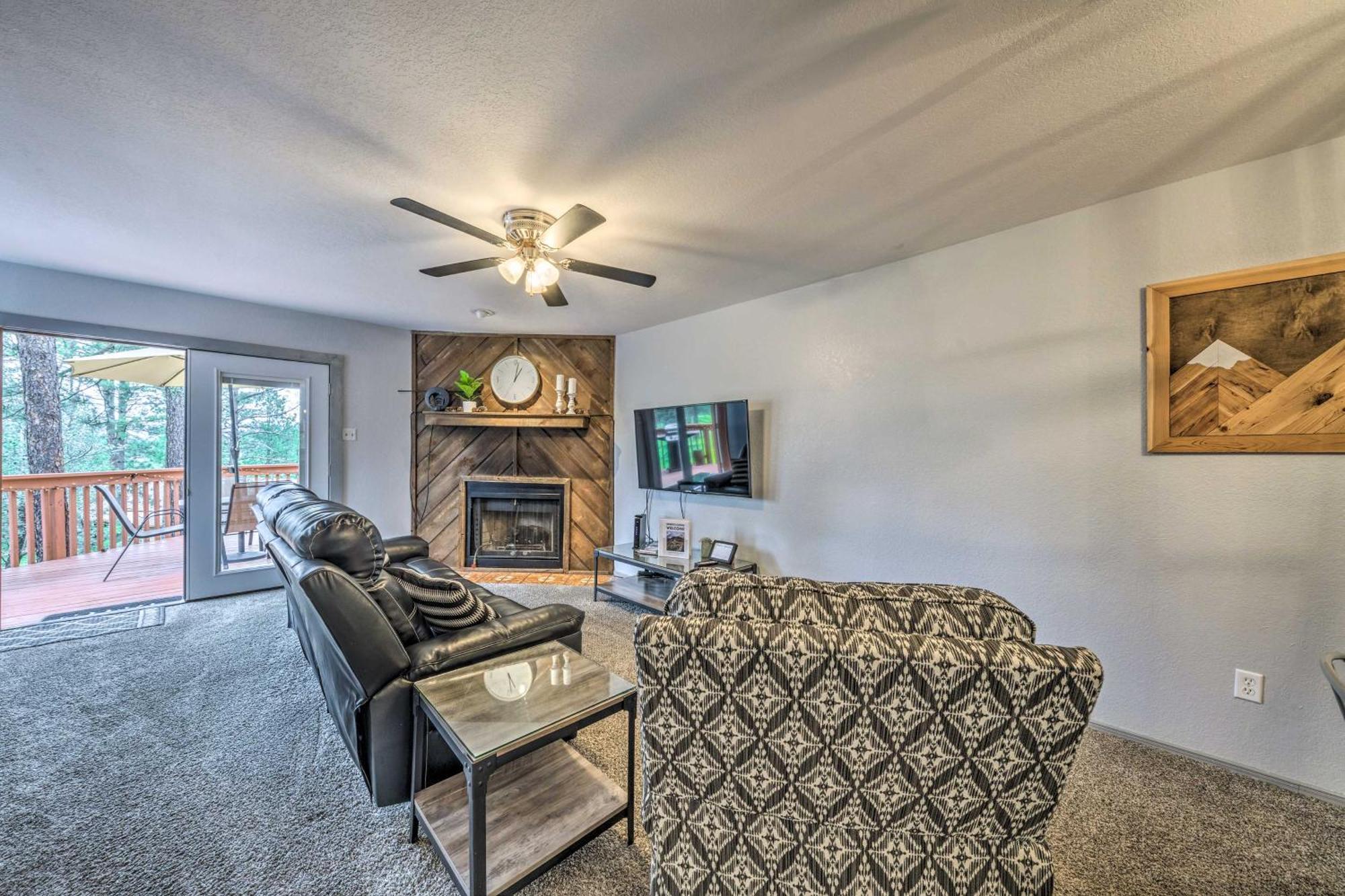 Hike, Golf And Explore Ruidoso Retreat With Deck! Esterno foto